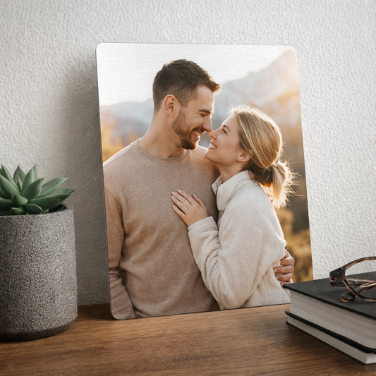 Custom Metal Print | Luxury Aluminum Photo Art | Personalized Wall & Desk Decor | High Definition Metal Artwork